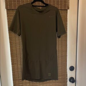 Nike Pro Combat Compression Men's Performance T-Shirt - Olive